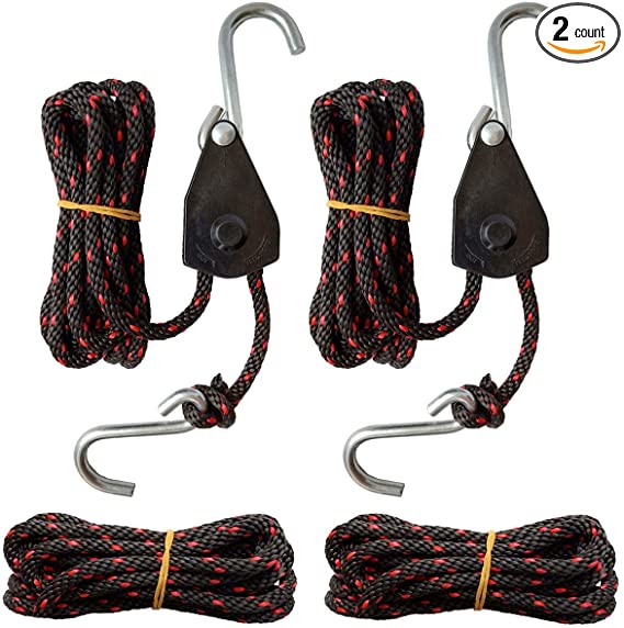 ropes for 2 kayaks on roof without rack