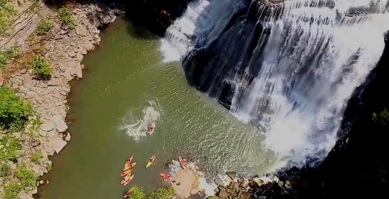 Burgess Falls kayaking