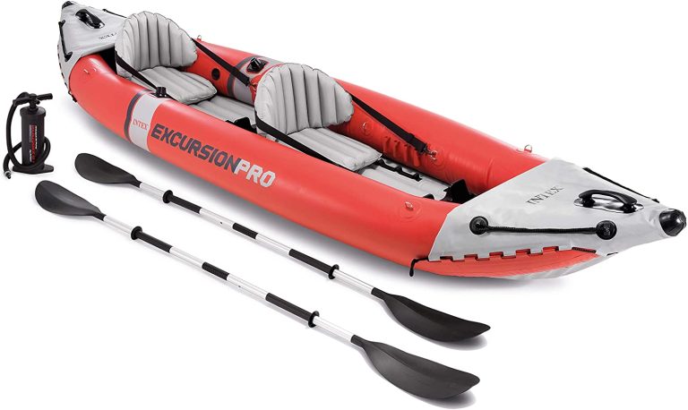 Intex Excursion Pro is the best fishing kayak that is highly demanded by beginners