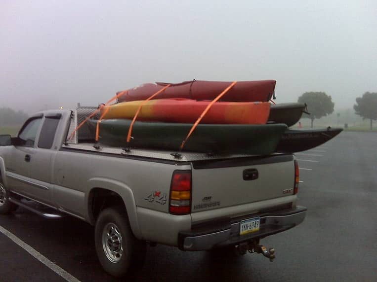 kayak transporting